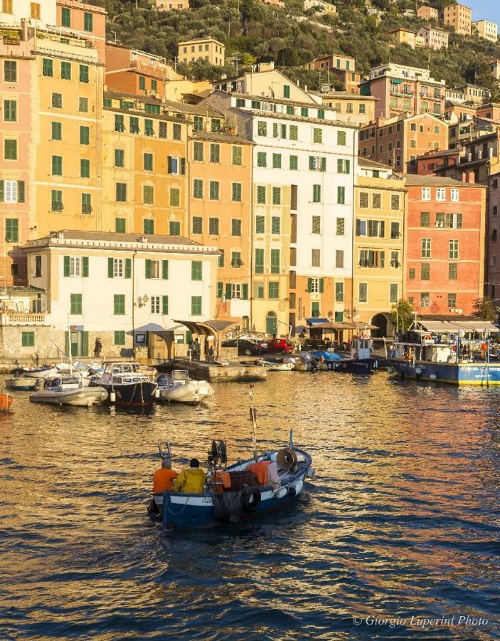 La Casa Di Francy Apartment Camogli Bagian luar foto