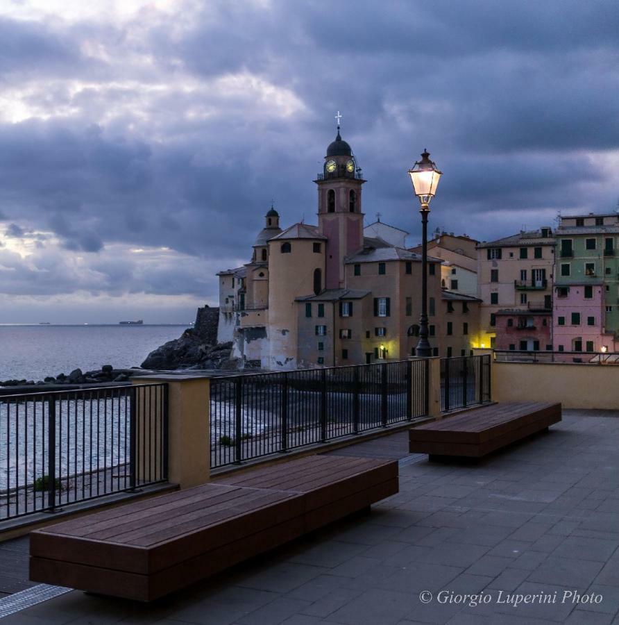 La Casa Di Francy Apartment Camogli Bagian luar foto