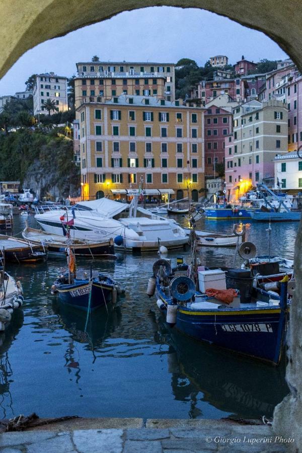 La Casa Di Francy Apartment Camogli Bagian luar foto